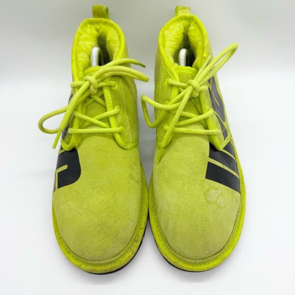 UGG MEN Neon Green Chukka Boots - Picture 4 of 14